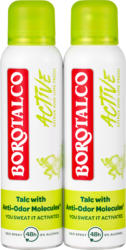 Deodorante spray Active Borotalco, Citrus and Lime Fresh, 2 x 150 ml