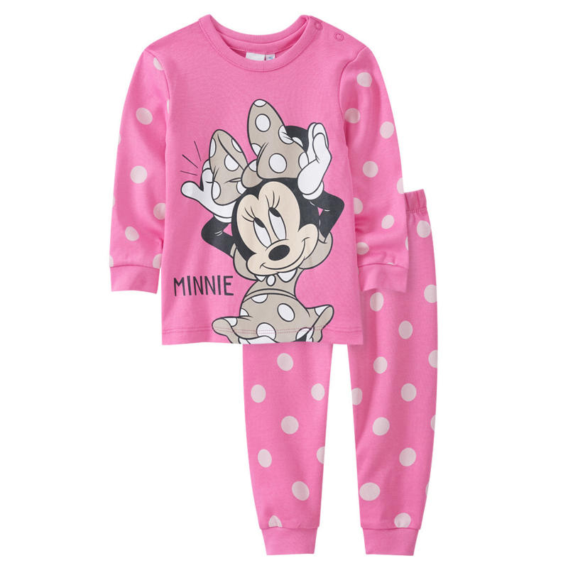 Minnie Maus Schlafanzug mit großem Print