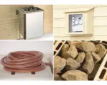 Hornbach Saunaofen-Set Weka 9 kW mit externe steuerung für Fasssauna