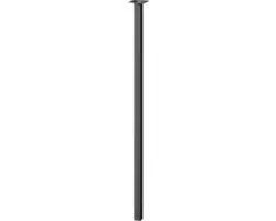 Tarrox Tischbein vierkant 25 x 25 x 900 mm, schwarz