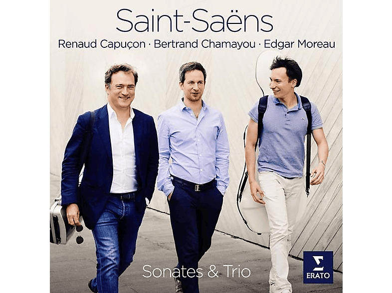 Renaud Capucon;Bertrand Chamayou;Edgar Moreau - Saint-Saens: Sonaten und Trio [CD]