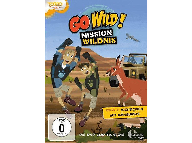 Go Wild! - Mission Wildnis Folge 6: Kickboxen mit Kängurus [DVD]