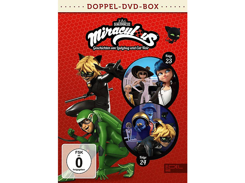 Miraculous - Geschichten von Ladybug und Cat Noir (Folgen 23 + 24) [DVD]