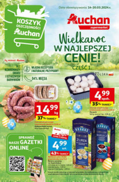 Pogląd oferty "Auchan Gazetka" - ważna od 14.03.2024