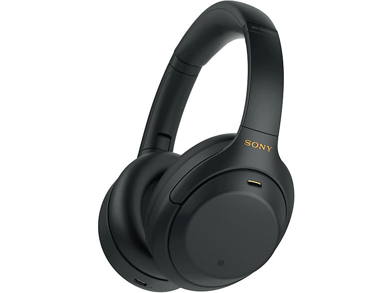 Sony Bluetooth Kopfhörer WH-1000XM4 mit Geräuschminimierung, schwarz