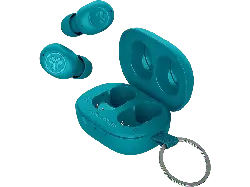 JLab JBUDS mini True Wireless Earbuds, Aqua; True Wireless Kopfhörer