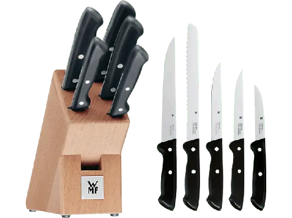 WMF Classic Line Messerblock best&uuml;ckt, 6-teilig