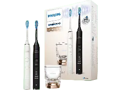 Philips HX9914/57 Sonicare DiamondClean9000 mit App, Duo Elektrische Schallzahnbürste im Doppelpack Rose Gold