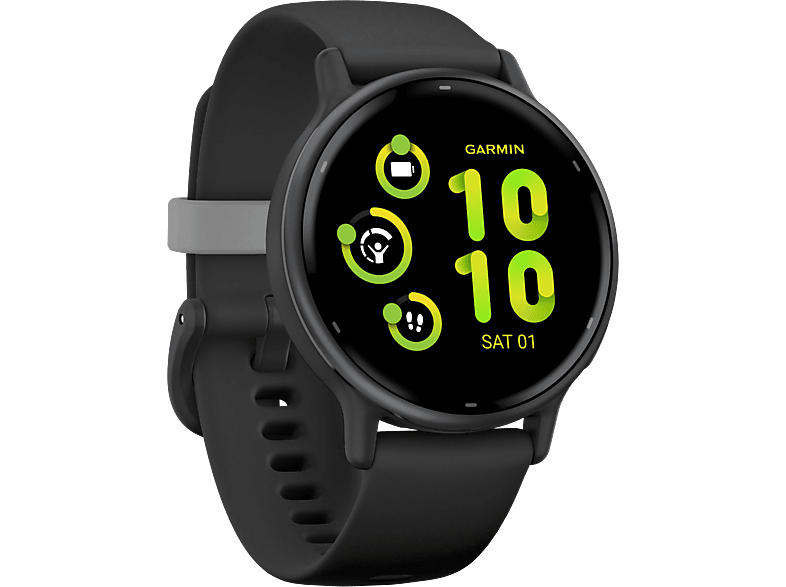 Garmin Smartwatch Vívoactive 5 42mm, Schwarz/Schiefergrau