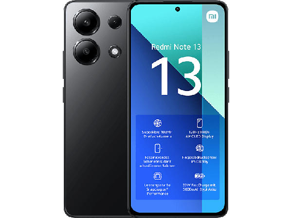 Xiaomi Redmi Note 13, 256GB, Midnight Black