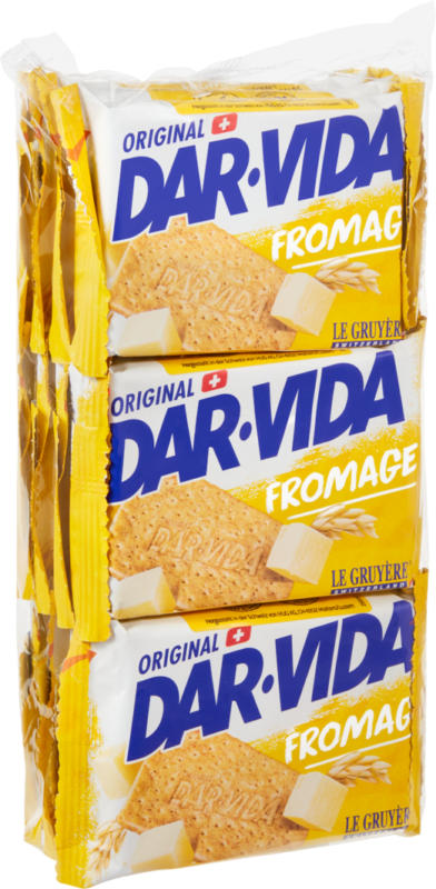 Hug DAR-VIDA Original Fromage, 3 x 184 g