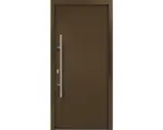 Hornbach Haustür EcoStar ISOPRO IP 010 1100 x 2100 mm Links RAL 8028 terrabraun inkl. Beschlag-Set,Edelstahl Stangengriff,Sicherheitsprofilzylinder mit 5 Schlüsseln
