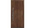 Hornbach Haustür EcoStar ISOPRO IP 010 1100 x 2100 mm Links dark oak inkl. Beschlag-Set,Edelstahl Stangengriff,Sicherheitsprofilzylinder mit 5 Schlüsseln