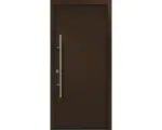 Hornbach Haustür EcoStar ISOPRO Secur IPS 010 1100 x 2100 mm Links RAL 8028 terrabraun inkl. Beschlag-Set,Edelstahl Stangengriff,Sicherheitsprofilzylinder mit 5 Schlüsseln