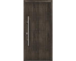 Hornbach Haustür EcoStar ISOPRO IP 015 1100 x 2100 mm Links night oak inkl. Beschlag-Set,Edelstahl Stangengriff,Sicherheitsprofilzylinder mit 5 Schlüsseln