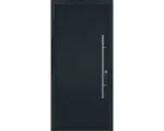 Hornbach Haustür EcoStar ISOPRO Secur IPS 015 1100 x 2100 mm Rechts RAL 7016 anthrazitgrau inkl. Beschlag-Set,Edelstahl Stangengriff,Sicherheitsprofilzylinder mit 5 Schlüsseln