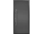 Hornbach Haustür EcoStar ISOPRO Secur IPS 015 1100 x 2100 mm Links CH703 anthrazit metallic inkl. Beschlag-Set,Edelstahl Stangengriff,Sicherheitsprofilzylinder mit 5 Schlüsseln