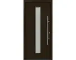 Hornbach Haustür EcoStar ISOPRO IP 020 S 1100 x 2100 mm Rechts RAL 8028 terrabraun inkl. Beschlag-Set,Edelstahl Stangengriff,Sicherheitsprofilzylinder mit 5 Schlüsseln