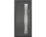 Hornbach Haustür EcoStar ISOPRO Secur IPS 780S 1100 x 2100 mm Rechts CH703 anthrazit metallic inkl. Beschlag-Set,Edelstahl Stangengriff,Sicherheitsprofilzylinder mit 5 Schlüsseln