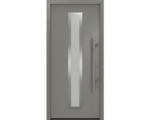 Hornbach Haustür EcoStar ISOPRO Secur IPS 700S 1100 x 2100 mm Rechts RAL 9007 graualuminium matt inkl. Beschlag-Set,Edelstahl Stangengriff,Sicherheitsprofilzylinder mit 5 Schlüsseln