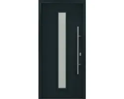 Haustür EcoStar ISOPRO IP 020 S 1100 x 2100 mm Rechts RAL 7016 anthrazitgrau inkl. Beschlag-Set,Edelstahl Stangengriff,Sicherheitsprofilzylinder mit 5 Schlüsseln