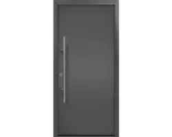 Haustür EcoStar ISOPRO Secur IPS 010 1100 x 2100 mm Links CH703 anthrazit metallic inkl. Beschlag-Set,Edelstahl Stangengriff,Sicherheitsprofilzylinder mit 5 Schlüsseln