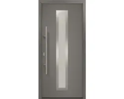 Haustür EcoStar ISOPRO IP 700S 1100 x 2100 mm Links CH703 anthrazit metallic inkl. Beschlag-Set,Edelstahl Stangengriff,Sicherheitsprofilzylinder mit 5 Schlüsseln