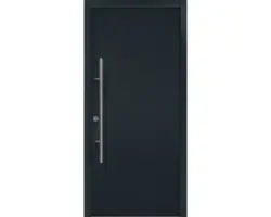 Haustür EcoStar ISOPRO Secur IPS 010 1100 x 2100 mm Links RAL 7016 anthrazitgrau inkl. Beschlag-Set,Edelstahl Stangengriff,Sicherheitsprofilzylinder mit 5 Schlüsseln