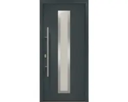 Haustür EcoStar ISOPRO IP 700S 1100 x 2100 mm Links RAL 7016 anthrazitgrau inkl. Beschlag-Set,Edelstahl Stangengriff,Sicherheitsprofilzylinder mit 5 Schlüsseln