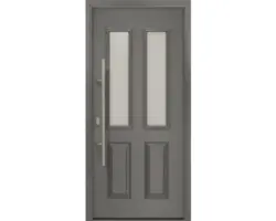 Haustür EcoStar ISOPRO IP 410 S 1100 x 2100 mm Links CH703 anthrazit metallic inkl. Beschlag-Set,Edelstahl Stangengriff,Sicherheitsprofilzylinder mit 5 Schlüsseln