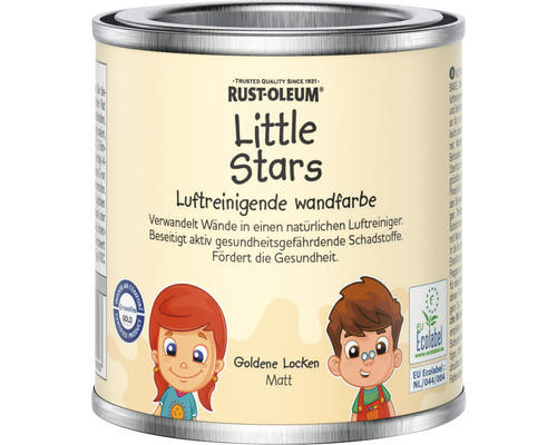 Wandfarbe Little Stars Goldene Locken gelb 125 ml