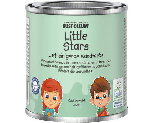 Wandfarbe Little Stars Zauberwald grün 125 ml