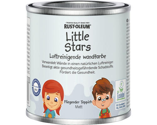 Wandfarbe Little Stars Flieg. Teppich grau 125 ml