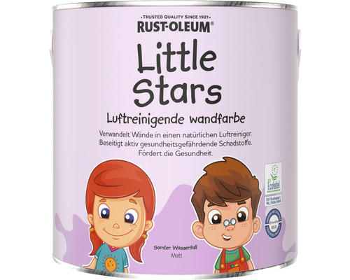 Wandfarbe Little Stars Samter Wasserfall purple 2,5 L