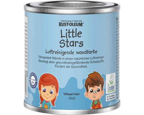 Wandfarbe Little Stars Wassernixe hellblau 125 ml