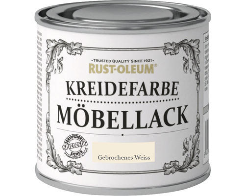 Kreidefarbe Möbellack gebrochenes weiß 125 ml