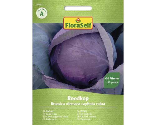 Gemüsesamen FloraSelf Rotkohl 'Roodkop'