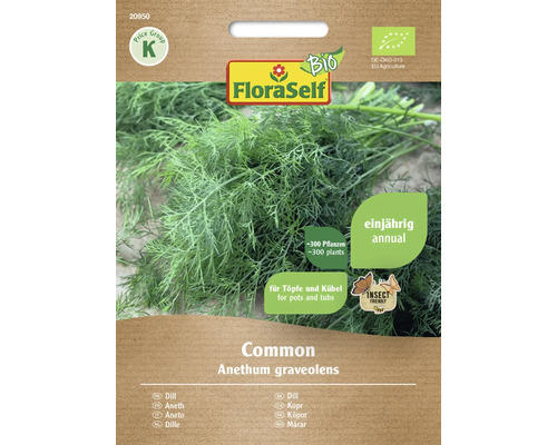 Kräutersamen FloraSelf Bio Dille 'Common'