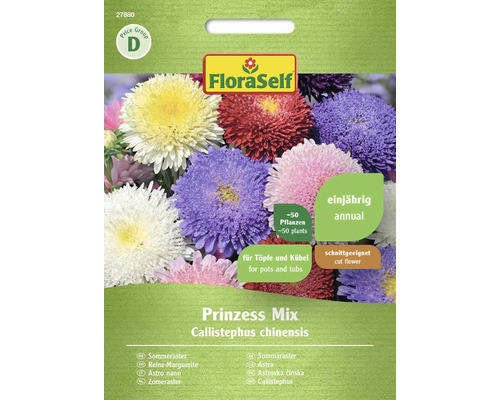 Blumensamen FloraSelf Sommeraster 'Prinzess Mischung'