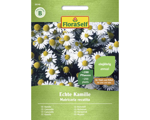 Kräutersamen FloraSelf Echte Kamille einjährig