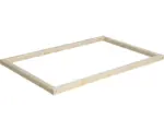 Hornbach Grundrahmen BUILDIFY 120 x 80 x 4 cm natur
