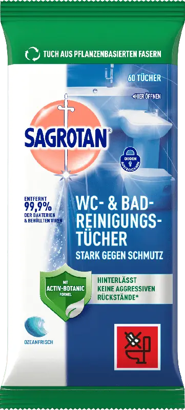 Sagrotan WC & Bad Reinigungstücher