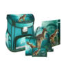 SPIRIT Schultaschen-Set Vision T-Rex 5-teilig meeresgrün