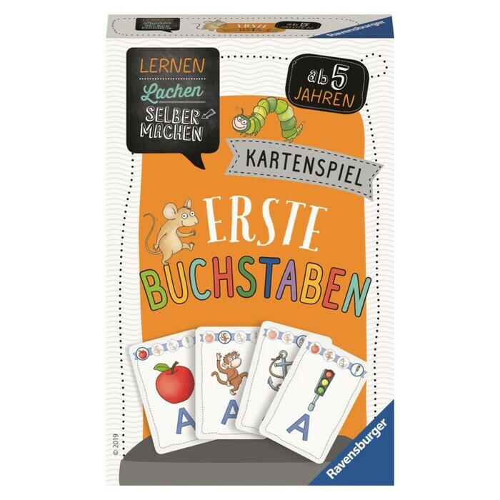 RAVENSBURGER Lernkartenspiel Erste Buchstaben