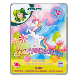 JOLLY Buntstifte X-BIG XXL-Mine Candy Colours 12 Stück mehrere Farben