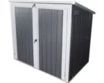 Hornbach Mülltonnenbox WESTMANN 2-fach inkl. Gasdruckfedern 158 x 101 x 134 cm anthrazit