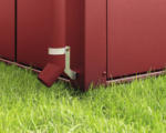 Hornbach Regenfallrohrset Hörmann EcoStar RAL3004 rot