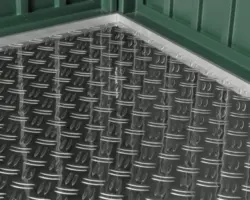 Fußboden Hörmann EcoStar Gartenhaus Typ 3 silber