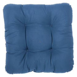 POCOline Sitzkissen blau Polyester B/H/L: ca. 38x6x38 cm