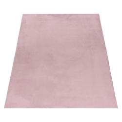 Ayyildiz Teppich POUFFY rosa B/L: ca. 60x110 cm